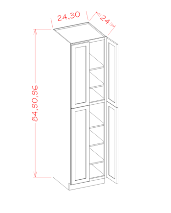 Four Door Utility Cabinets