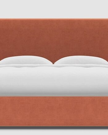 LULU CORAL BED IN VELVET